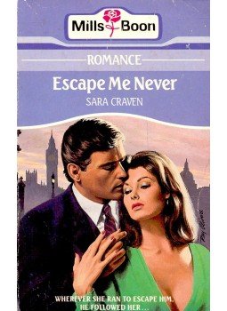 Craven, Sara - Escape Me Never Craven, Sara - Escape Me Never, null 1985 antikvár könyv