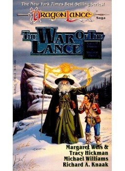 WEIS, MARGARET – HICKMAN, TRACY – WILLIAMS, MICHAEL – KNAAK, RICHARD A. - The War of the Lance WEIS, MARGARET – HICKMAN, TRACY – WILLIAMS, MICHAEL – KNAAK, RICHARD A. - The War of the Lance, null 1992 antikvár könyv