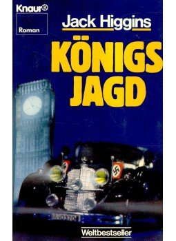 Jack Higgins - Königsjagd, null 1979 antikvár könyv
