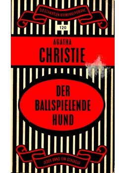 Agatha Christie - Der ballspielende Hund, null 1959 antikvár könyv