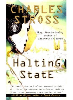 STROSS, CHARLES - Halting State, null 2008 antikvár könyv