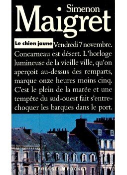 Georges Simenon - Le chien jaune Georges Simenon - Le chien jaune, null 1976 antikvár könyv