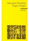 PUSCHKIN, ALEXANDER - Eugen Onegin