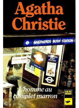 Agatha Christie - L'homme au complet marron Agatha Christie - L'homme au complet marron, null 1990 antikvár könyv