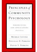 LEVINE, MURRAY - PERKINS, DOUGLAS D, - PERKINS, DAVID V, - Principles of Community Psychology - Perspecitves and Applications