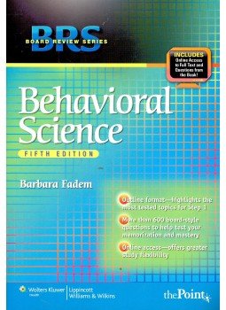 FADEM, BARBARA - Behavioral Science, null 2009 antikvár könyv