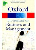 LAW, JONATHAN - Dictionary of Business and Management