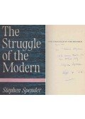 Stephen Spender - The Struggle of the Modern (dedikált)