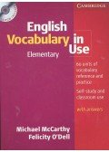 McCARTHY, MICHAEL - O'DELL, FELICITY - English Vocabulary in Use Elementary Book and CD-ROM