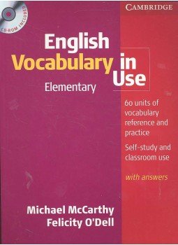 McCARTHY, MICHAEL - O'DELL, FELICITY - English Vocabulary in Use Elementary Book and CD-ROM McCARTHY, MICHAEL - O'DELL, FELICITY - English Vocabulary in Use Elementary Book and CD-ROM, null 2009 antikvár könyv