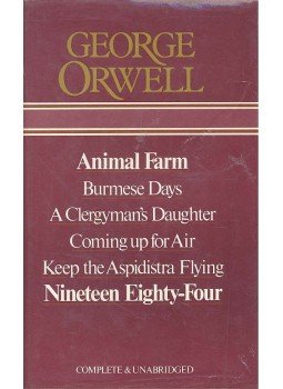 George Orwell - The Complete Novels - Animal Farm, Burmese Days, A Clergyman's Daughter, Coming up for Air, Keep the Aspidistra Flying, Nineteen Eighty-Four, null 1982 antikvár könyv