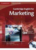 Nick Robinson - Cambridge English for Marketing - Student's Book with Audio CDs
