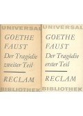 Johann Wolfgang Goethe - Faust - Der Tragödie Teil 1 und 2