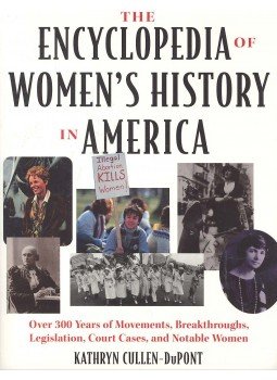 CULLEN-DuPONT, KATHRYN - The Encyclopedia of Women's History in America, null 1998 antikvár könyv