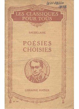 Charles Baudelaire - Poésies choisies, null 1928 antikvár könyv