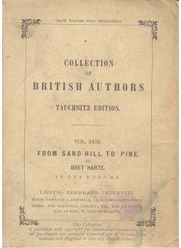 Harte, Bret - >From Sand-Hill to Pine Harte, Bret - >From Sand-Hill to Pine, null 1900 antikvár könyv