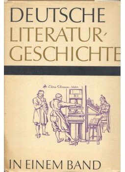 Geerdts,Hans Jürgen - Deutsche Literaturgeschichte in einem Band, null 1971 antikvár könyv