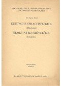 Siptár Ernő - Deutsche Sprachpflege II (Mittelstufe) - Német nyelvművelés II (Középfok)