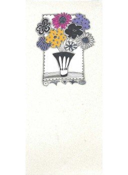  - Glittered Flower Vase/ Paper Rose Silhoutte, null 0 antikvár könyv