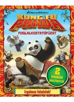  - Kung Fu Panda - foglalkoztatófüzet - 2 kivehető poszterrel, null 2016 antikvár könyv