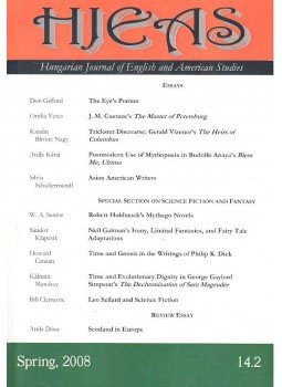  - HJEAS - Hungarian Journal of English and American Studies - Spring 2008, 14.2, null 2008 antikvár könyv