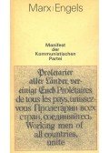 MARX, KARL - ENGELS, FRIEDRICH - Manifest der Kommunistischen Partei