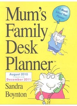 BOYNTON, SANDRA - Mum's Family Desk Planner 2011, null 2010 antikvár könyv