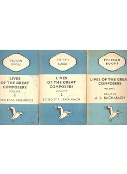 BACHARACH, A. L. - Lives of the Great Composers vol. 1 - 3, null 1948 antikvár könyv