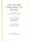 Percy Alfred Scholes - The Oxford Companion to Music