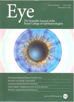  - Eye - The Scientific Journal of the Royal College of Ophthalmologists, null 2009 antikvár könyv