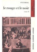 Stendhal - Le rouge et le noir tome II.