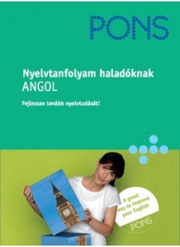  - Pons - Nyelvtanfolyam Haladóknak (könyv+CD) - Angol, null 0 antikvár könyv