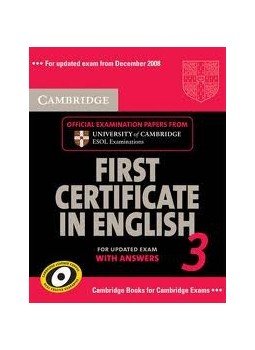  - Cambridge First Certificate in English 3 for Updated Exam Self-study Pack (Student's Book with Answers and Audio CDs), null 2009 antikvár könyv