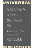 Heine, Heinrich - Deutschland - Ein Wintermärchen