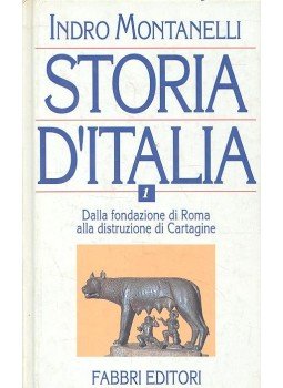 Montanelli, Indro - Storia d'Italia vol. I. - Dalla fondazione di Roma alla distruzione di Cartagine, null 1994 antikvár könyv