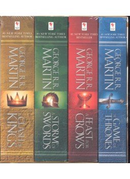 George R. R. Martin - A Song of Ice and Fire Box Set - Game of Thrones; Feast for Crows, Clash of Kings; Storm of Swords, null 2010 antikvár könyv