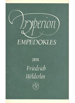 Hölderlin, Friedrich - Hyperion / Empedokles Hölderlin, Friedrich - Hyperion / Empedokles, 1975 antikvár könyv