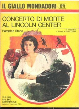 STONE, HAMPTON - Concerto di morte al Lincoln Center STONE, HAMPTON - Concerto di morte al Lincoln Center, null 1973 antikvár könyv