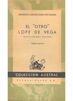 SAINZ de ROBLES, FEDERICO CARLOS - El \"otro\" Lope de Vega SAINZ de ROBLES, FEDERICO CARLOS - El \"otro\" Lope de Vega, null 1947 antikvár könyv