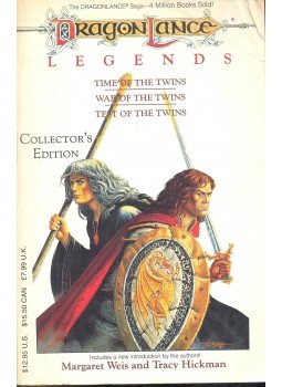 WEIS, MARGARET - HICKMAN, TRACY - The DragonLance Legends - Time of the Twins, War of the Twins, Test of the Twins, null 1988 antikvár könyv