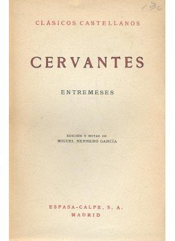 Cervantes, Miguel de - Entremeses Cervantes, Miguel de - Entremeses, null 1952 antikvár könyv