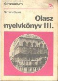 Simon Gyula - Olasz nyelvkönyv III.