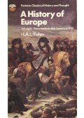 FISHER, H.A.L. - A History of Europe vol 2: From the Early 18th Century to 1935