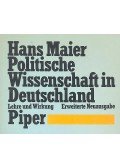 MAIER, HANS - Politische Wissenschaft in Deutschland