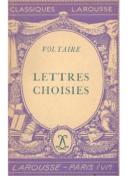 Voltaire - Lettres Choisies Voltaire - Lettres Choisies, null 1950 antikvár könyv