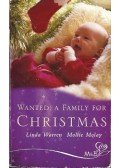 WARREN, LINDA - MOLAY, MOLLIE - Wanted: A Family for Christmas