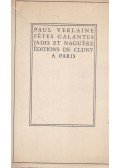 Verlaine, Paul - Fetes Galantes, Jadis et Naguere