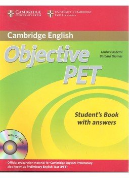 HASHEMI, LOUISE - THOMAS, BARBARA - Objective PET Student's Book with Answers with CD-ROM HASHEMI, LOUISE - THOMAS, BARBARA - Objective PET Student's Book with Answers with CD-ROM, null 2012 antikvár könyv