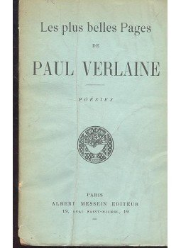 Verlaine, Paul - Les plus belles Pages Verlaine, Paul - Les plus belles Pages, null 1935 antikvár könyv