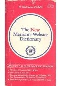  - The New Merriam-Webster Dictionary